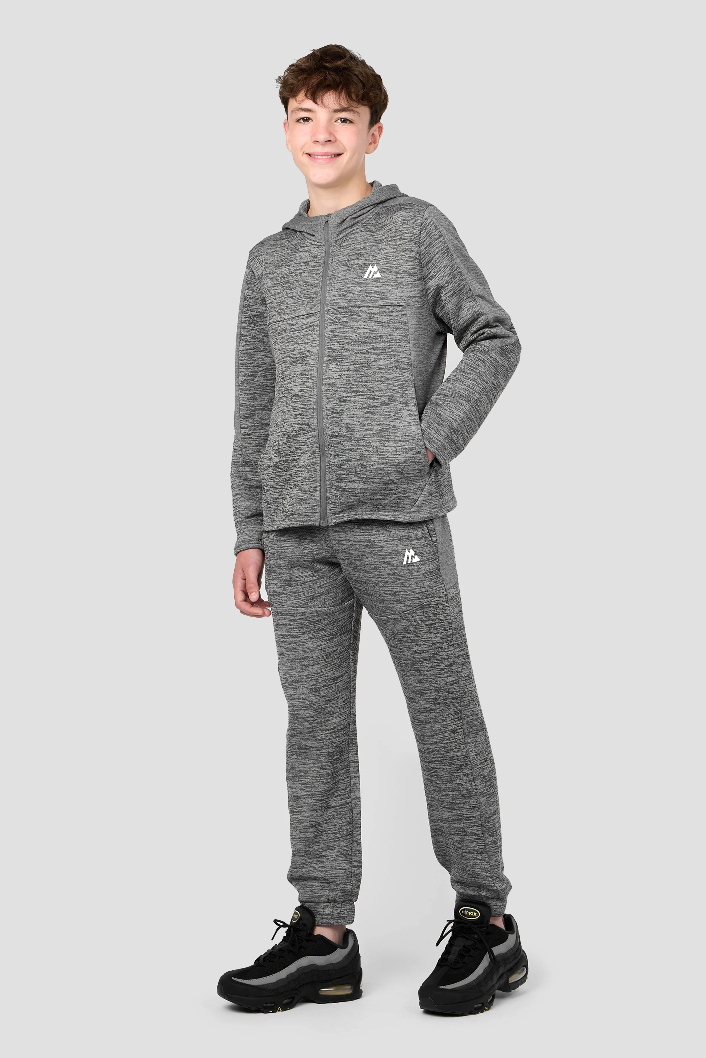 Boys Vantage Jogger - Jet Grey/Cement Grey - Image 5