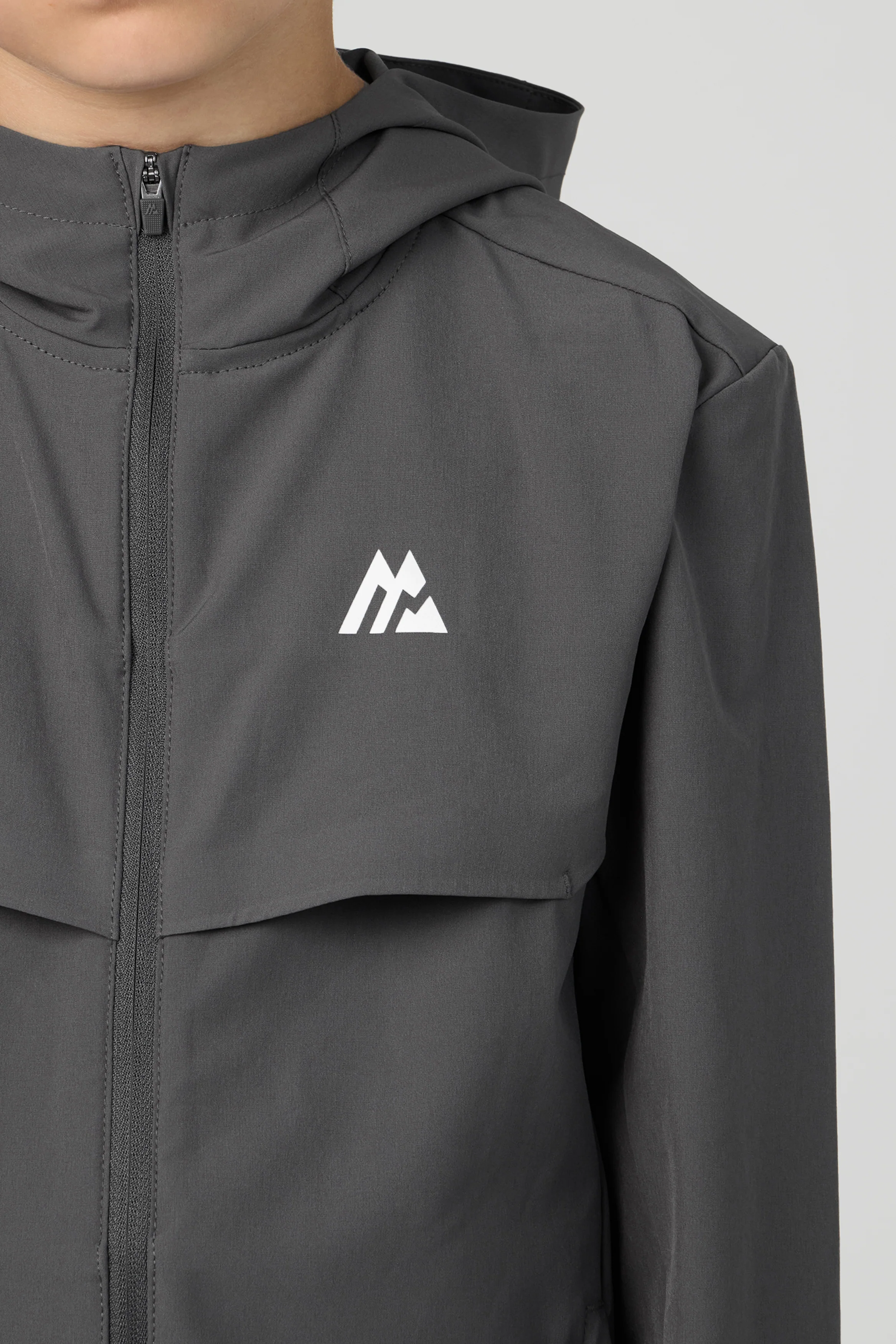 Boys Velocity Jacket - Cement Grey - Image 6