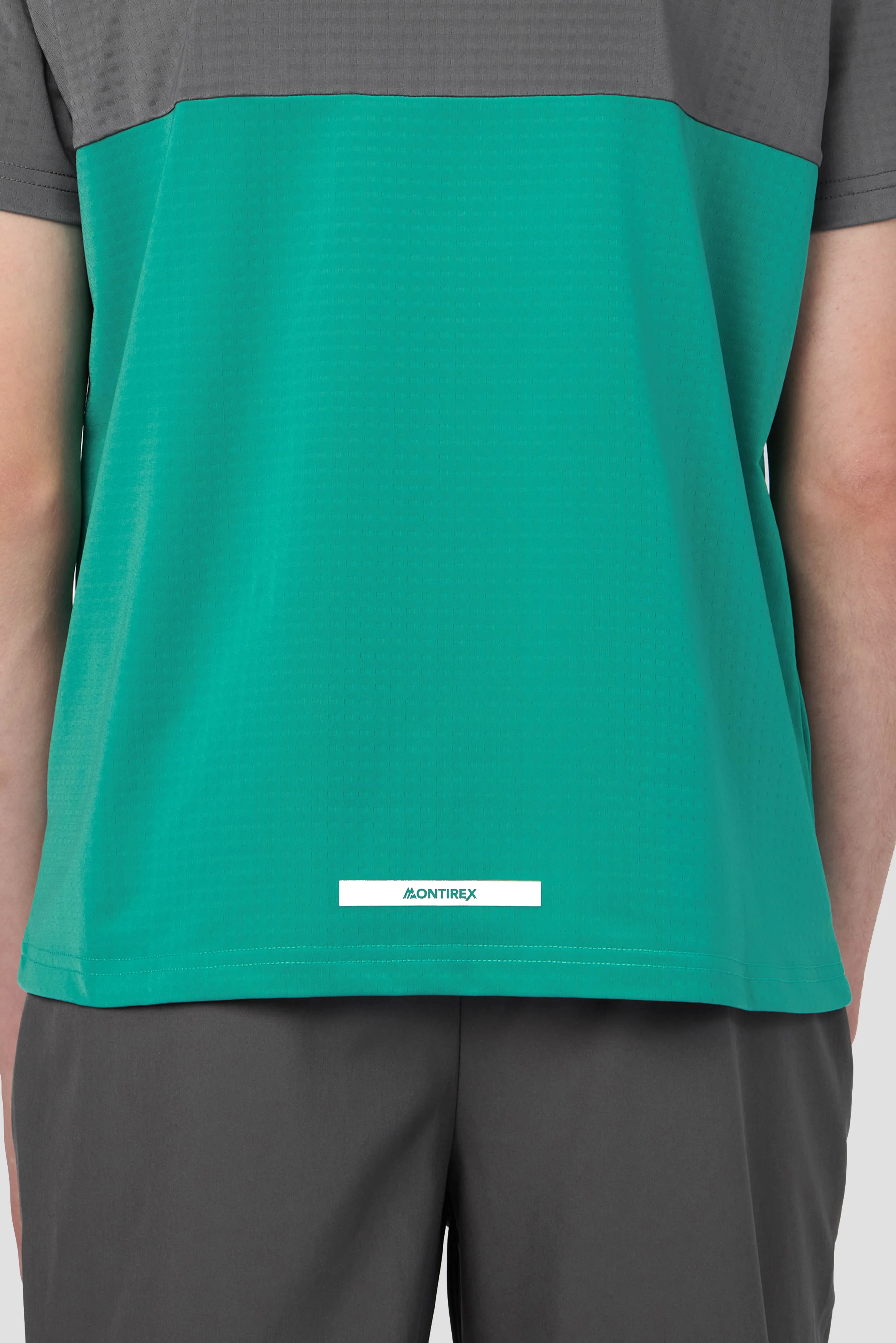 Boys Vortex T-Shirt - Cement Grey/Atlas - Image 6